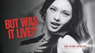 was that performance REALLY live? [20K SPECIAL]