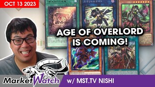 Age of Overlord is Here and Ready to Destroy the Market! Yu-Gi-Oh! Market Watch October 13 2023