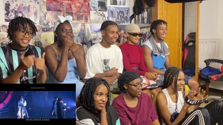 Africans show their friends (Newbies) BTS |RM SUGA JHOPE DDAENG LIVE (WITH LYRICS)