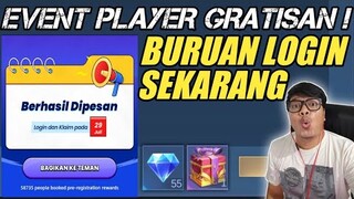 PLAYER GRATISAN MASUK !! BURUAN PRE ORDER SEKARANG UNTUK DAPETIN DIAMOND GRATIS ! BISA DI TUYULIN