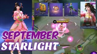 SEPTEMBER STARLIGHT IS GUINEVERE'S LOTUS SKIN | MOBILE LEGENDS