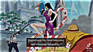 BAO Hancockand Luffy