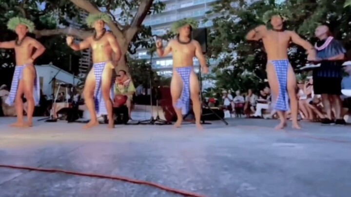 【Tarian Pria】Rasakan tarian Hula Hawaii yang asli