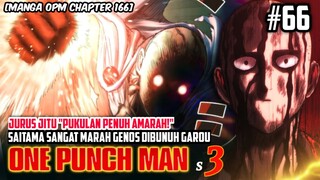 MANGA OPM 166 - GENOS MATI, EMOSI SAITAMA MELEDAK! MODE SERIUS SAITAMA DIAKTIFKAN