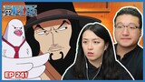 PROTECTING ICEBERG FROM CP9 | One Piece Episode 241 Couples Reaction & Discussion