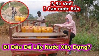 Quỳnh Châu Phi lần đầu trải nghiệm lấy nước xây dựng||2Q Vlogs cuộc sống châu