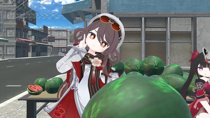 Fufu buys melon