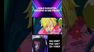 FIX! SANJI ADALAH KARAKTER TERCEPAT DI ONE PIECE!? #shorts #shortsvideo #onepiece #sanji