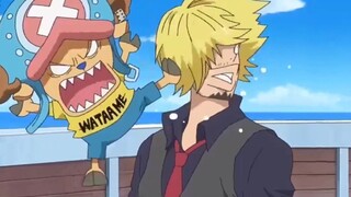 MOMEN KOCAK CHOPPER MENENDANG WAJAH SANJI