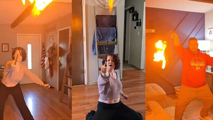 بعد أن لاقت عصا النفاثة النارية صُنعت في الصين رواجًا كبيرًا، ظهرت في الخارج أعداد هائلة من الأطفال 