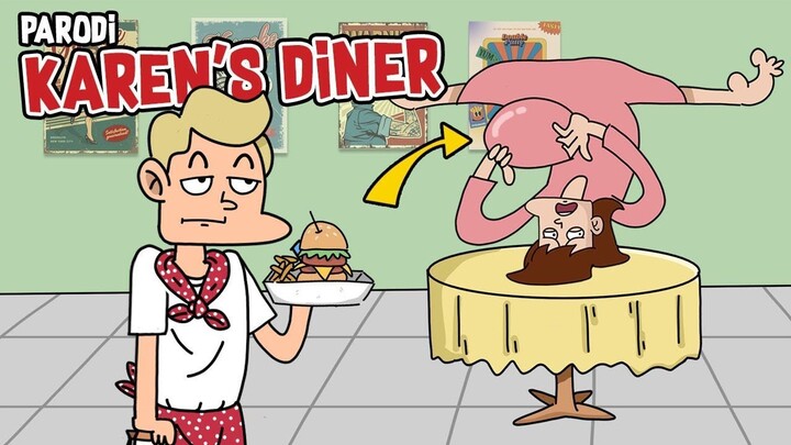 KE KAREN’S DINER IBU HAMIL AUTO BROJOL !! (Parodi Karen Diner)