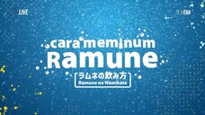 cara meminum ramune 1 september sts gracia