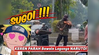 PENGAMEN BERKUALITAS! Aksi Pengamen Bawakan Lagu OST Naruto Sukses Buat Warganet Kagum