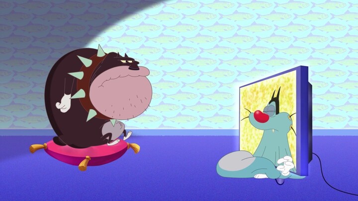 OGGY and the COCKROACHES - Bob has a new home.