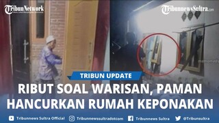 VIRAL Paman di Lombok Timur Rusak Rumah Keponakan, Pintu Sampai Dibongkar, Diduga Ribut Soal Warisan