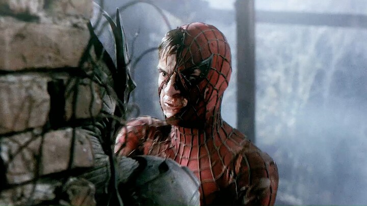 Tiga pukulan menghancurkan jiwa Green Goblin, aku adalah Osborn