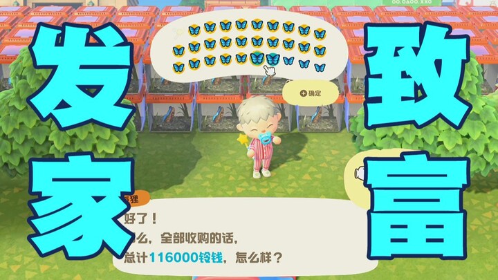 【แนวทาง】เกม Animal Crossing สูตรทำเงินจากสวน ทำเงินได้มั่นคงครั้งละกว่า 6 หมื่น ฝันยังต้องหลับไปยิ้ม