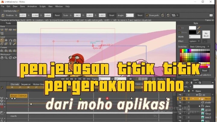 penjelasan titik titik pergerakan moho