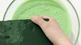 Làm hỏng slime vàng rồi, trộn cùng mút xốp cắm hoa thôi