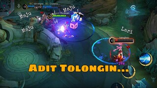 Lari Lari Lari Selamankan Diri….
