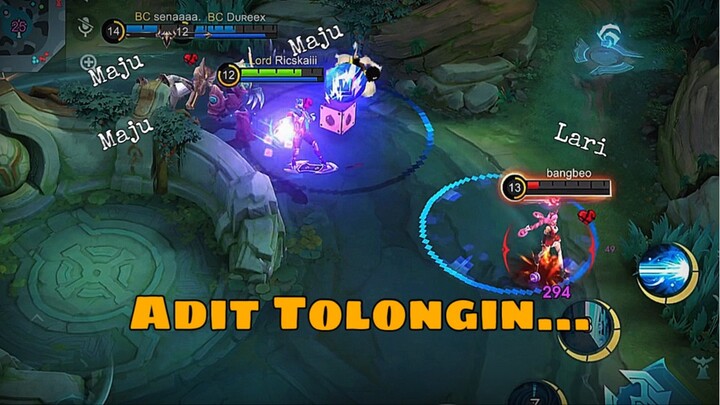 Lari Lari Lari Selamankan Diri….