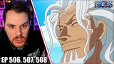 Rayleigh has a PLAN || One Piece Episode 506, 507 & 508 REACTION + REVIEW