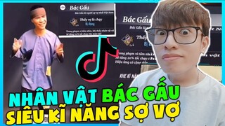 NHÂN VẬT BÁC GẤU VỚI SIÊU KĨ NĂNG SỢ VỢ MẠNH NHẤT OB69 | HÙNG AKIRA XEM TIK TOK FREE FIRE