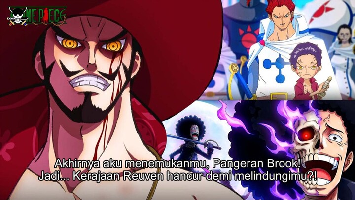 FULL ONE PIECE TERBARU – PLOT TWIST GILA! MIHAWK TERNYATA PEWARIS KERAJAAN REVEN YANG MENJAGA BROOK!