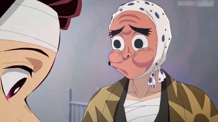 Độ tối trên thanh kiếm của Yunyi hoàn toàn khác với thanh kiếm của Tanjiro khiến Tanjiro bị sốc.