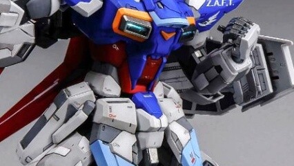 [4K] 8811mb kosong kecap Pulse Gundam dan modifikasi semprotan ringan [Mobile Suit Gundam SEED Desti
