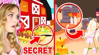 *NEW* Pumpkin Patch Has A *SECRET* TRAP In Adopt Me! (Roblox)