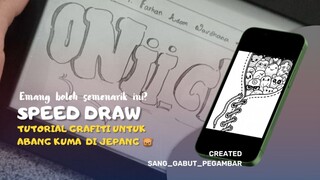 [ Speed Draw ] Grafiti untuk abang Kuma 🐻