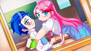 Anna x Alex Love Story - The Hottest Girl In School | Gacha Life x Gacha Club