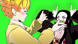 O Filho de Nezuko e Zenitsu? no Demon Slayer Vr!