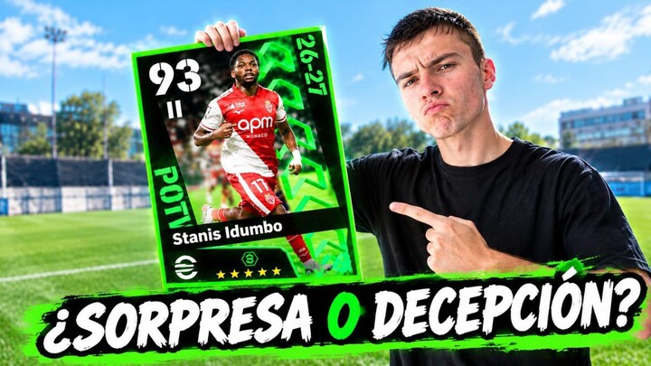 ASÍ ES JUGAR CON STANIS IDUMBO POTW en Efootball 2027 | 🟢NUEVOS POTW🟢