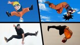 Tried the HARDEST Stunts From Anime IN REAL LIFE