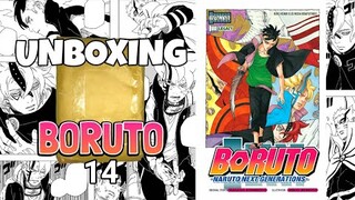 UNBOXING KOMIK BORUTO Volume 14 asmr