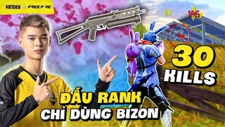 Leo rank cầm PP-19 Bizon, gặt sương sương 30 KILLS | FREE FIRE