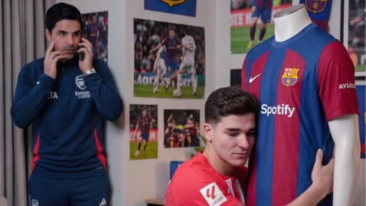 Reports suggest Arsenal are pushing hard for Julián Álvarez, with Mikel Arteta even calling the pla