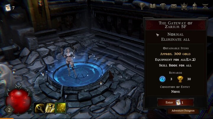 The Gateway of Zarium5F-Forgotten Temple -Demon Hunter-Dark Throne The Queens Ri