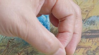 Gunakan jarum dan benang untuk menyulam "Seribu Mil Sungai dan Pegunungan", salah satu dari sepuluh 