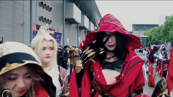 【CP25】 After the 300 cosplayers of Jianwang 3 gather, what will happen to the comic exhibition 【Baix