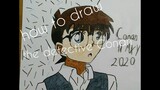 How to draw, the detective Conan