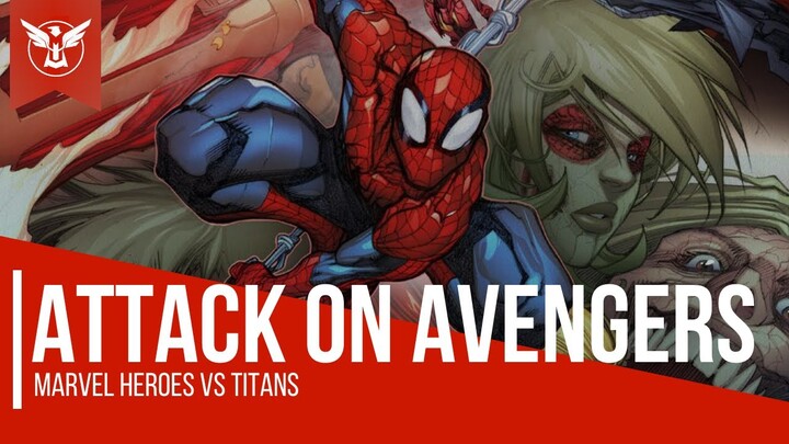 Hero Marvel Melawan Titan | Crossover Attack on Avengers