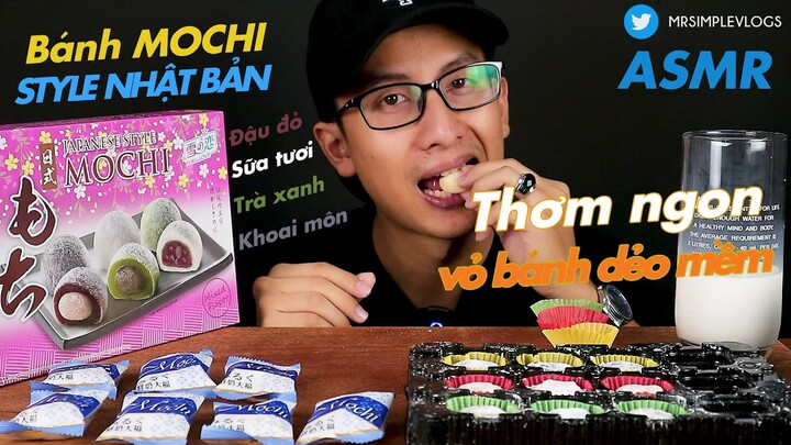 BÁNH MOCHI STYLE NHẬT BẢN| MOCHI CAKE JAPANESE STYLE | MR SIMPLE OFFICIAL VLOGS