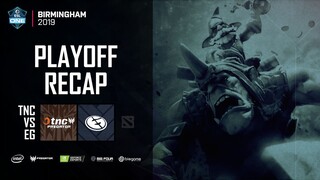 ESL One Birmingham: TNC Predator vs. EG Day 3 (UB Playoffs)