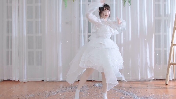 16-year-old female high school student dancing barefoot [Winter]