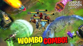 WILD RIFT - BEST of WOMBO COMBOS | These Wombo Combos Are SUPER Satisfying To Watch...