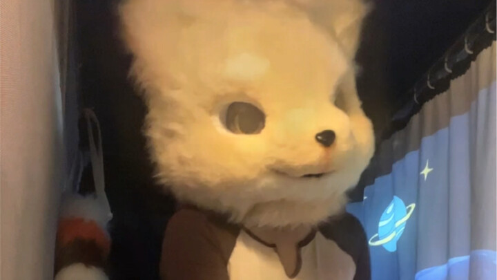 Little Bear tries cross-dressing for the first time