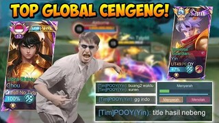 DIKATAIN TITLE NEBENG SAMA TOP GLOBAL YIN INI, AUTO MODE SERIUS!!😈 KITA BUNGKAM TOP GLOBAL CENGENG!!